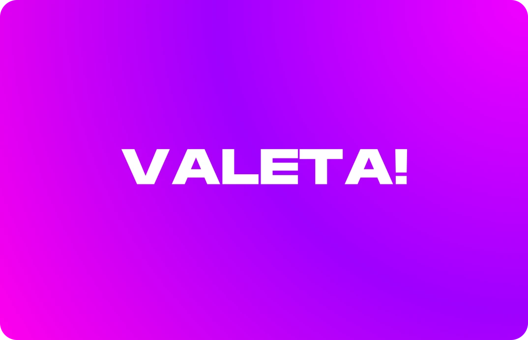 Viguri Shh-kaart: Valeta!